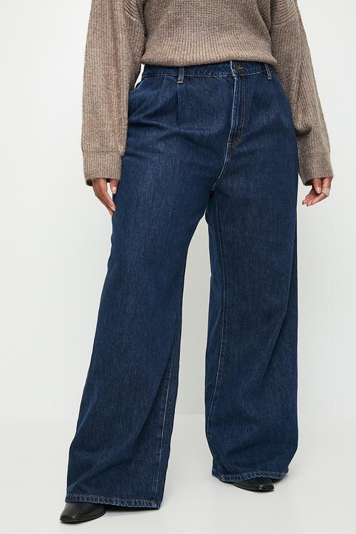 Plus lyocell trouser jean - blue rinse