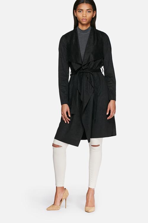 Seila faux suede jacket