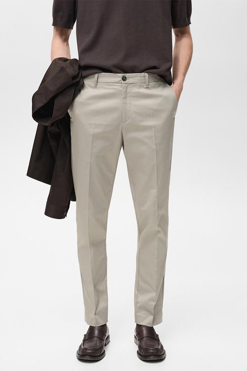 Trousers dublino - ice-white 