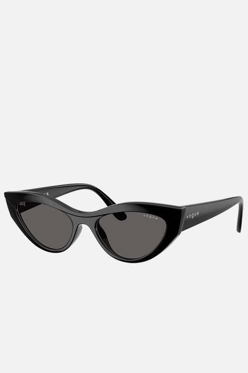 Vogue Cat Eye - Black-Black