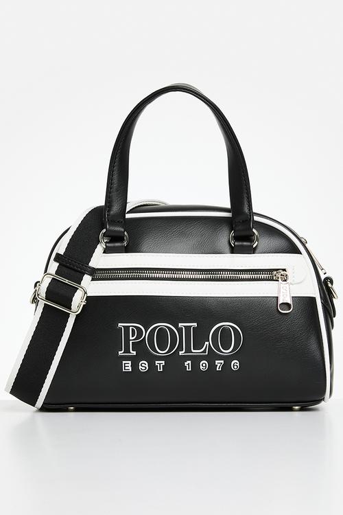 Wembley small bowling crossbody - black