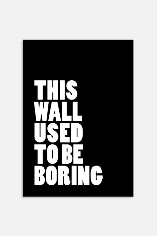 The wall