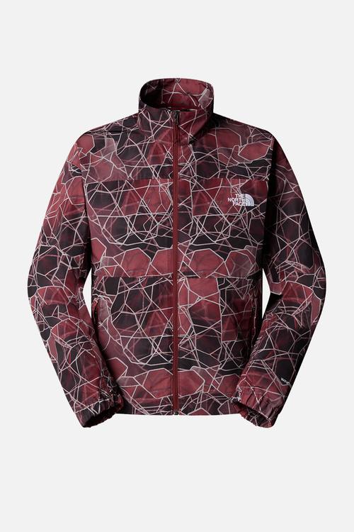 Easy Wind Track Jacket - Sumac Oval Intention Print