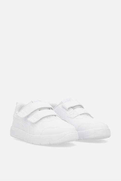 Courtflex v3 v ps - puma white/silver mist