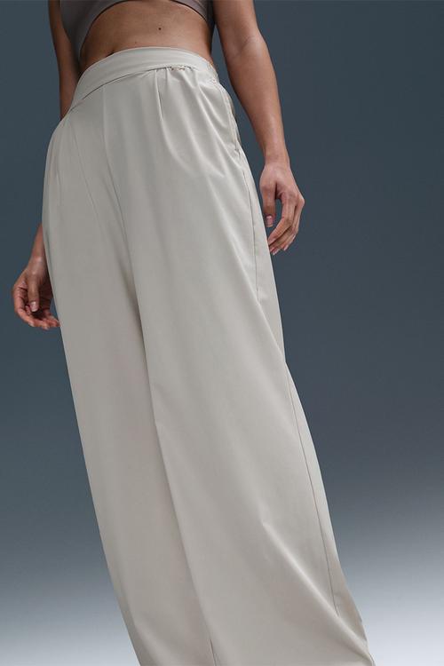 Nike wide leg pant - Lt Orewood Brn/Lt Iron Ore