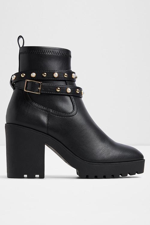 Marrgo Ankle Boot - Black Leather