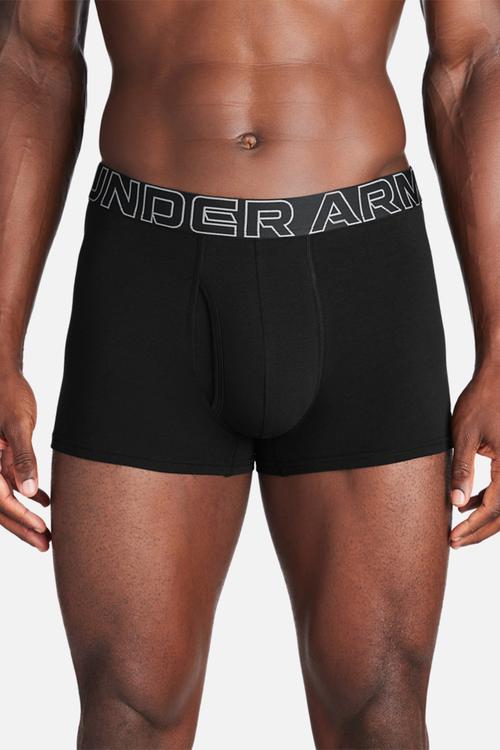 UA Perf Cotton 3in - Black