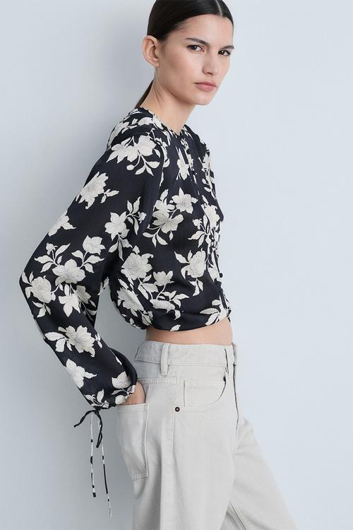 Blouse Swan - Black