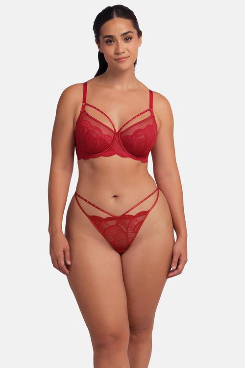 Plus Adelina string - red