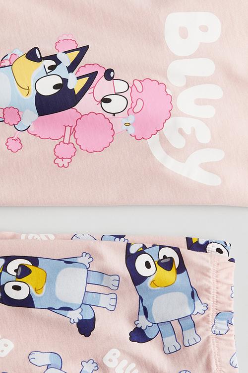 Jersey pyjamas - pink,multi