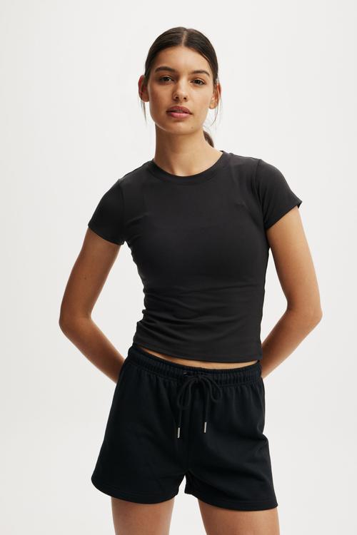 Ultra Soft Fitted T-shirt - Black
