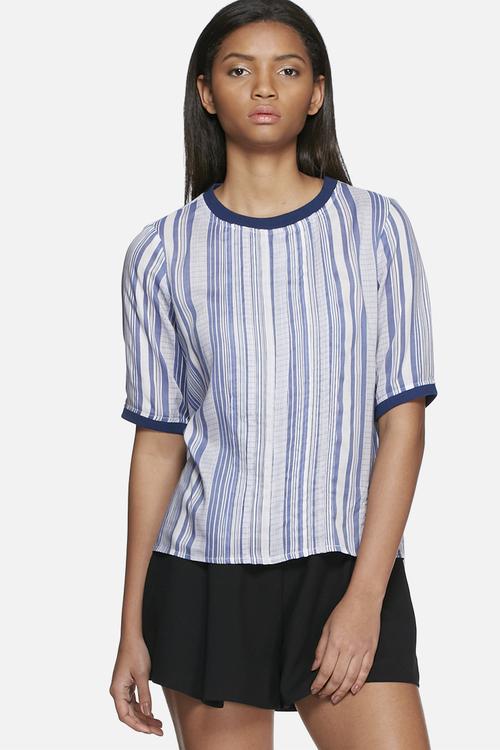 Reba stripe top