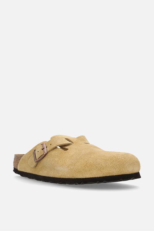 Boston narrow BS suede - latte cream
