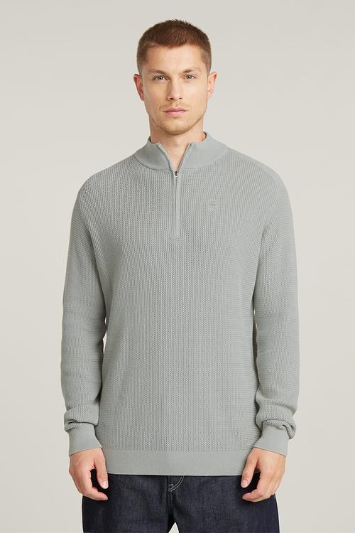 Serrated skipper knit - grey