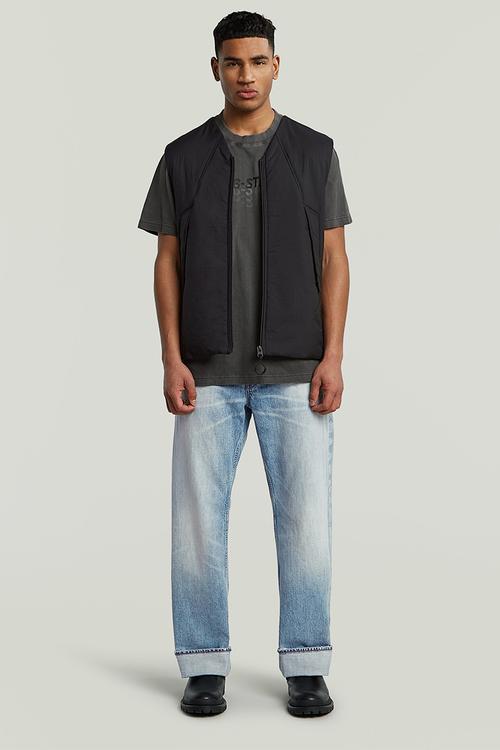 Multi Logo Overdyed Loose R T - Dk Black Gd