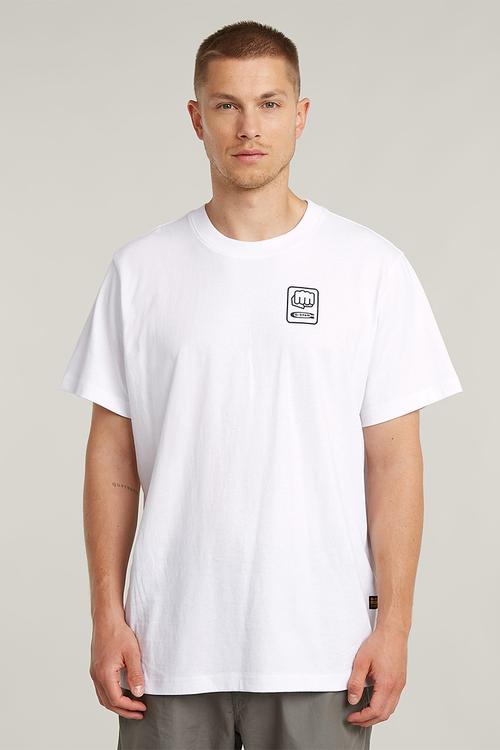 Back Gr Loose R T - White