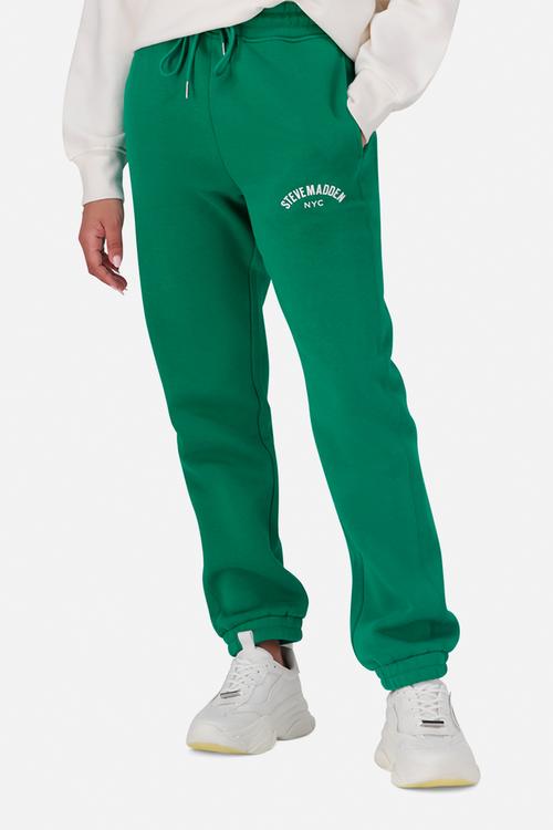 Azalea fleece jogger - emerald