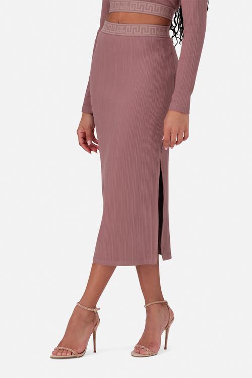 Karsyn bodycon midi skirt - dark taupe