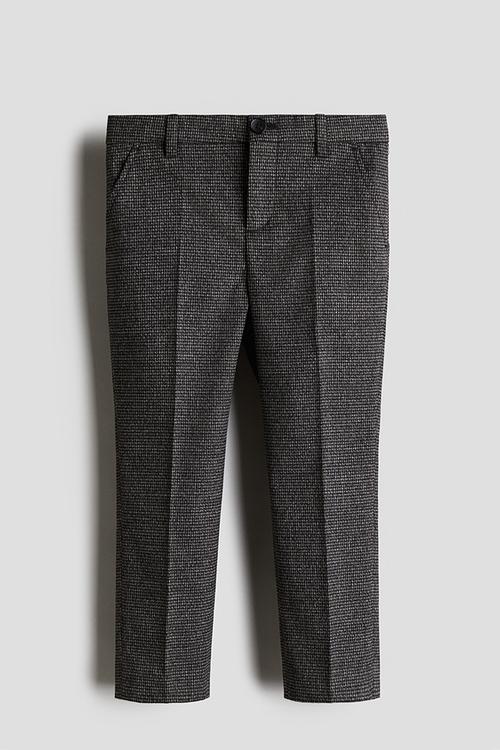 Slim fit suit trousers - grey