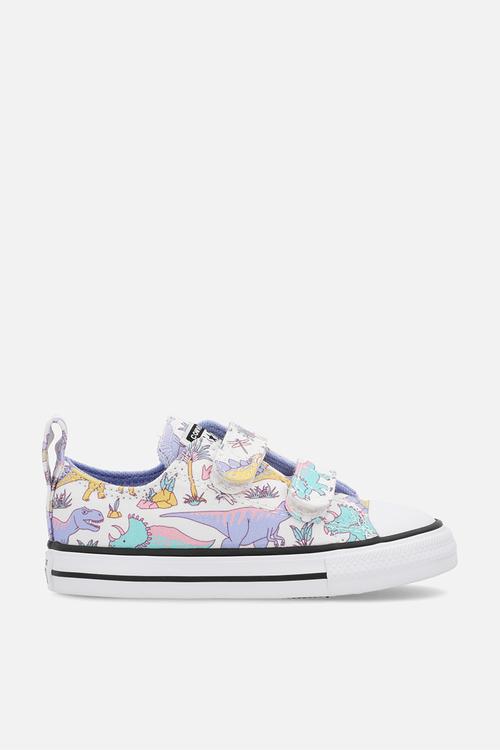 Chuck taylor all star 2v - white/ultraviolet/topaz gold