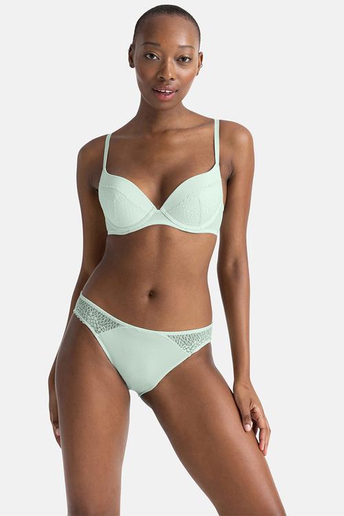 2 pack Amora brief - green/black