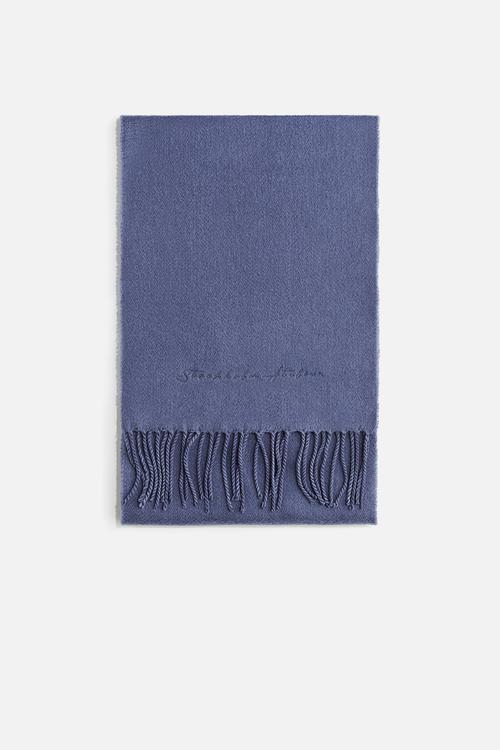 Woven scarf - dusty blue