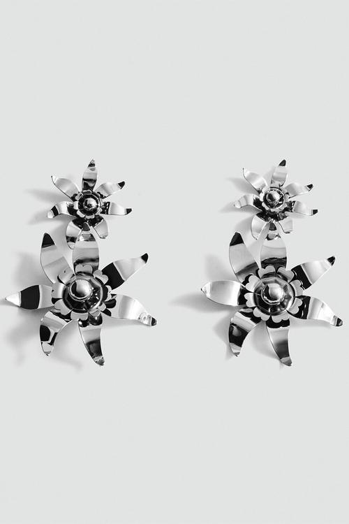 Pasiflo earrings - silver