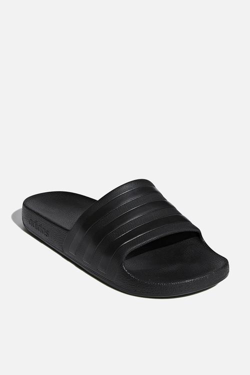 Adilette aqua - black