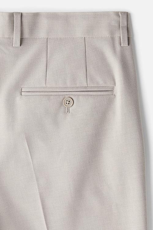 Slim fit tailored trousers - beige