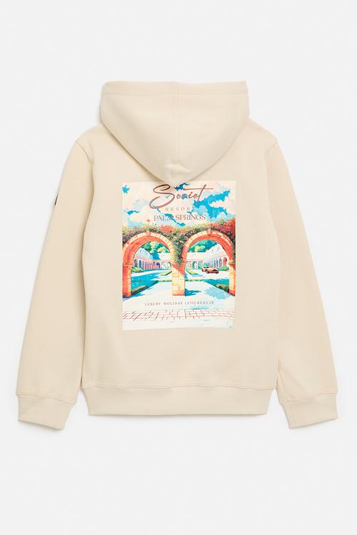 Boys Fashion Hoody - Ecru