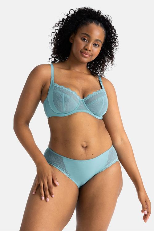 Plus 2 pack Imani hipster classic - green/white2