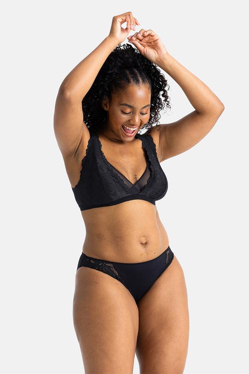 Kendra nursing bra - black