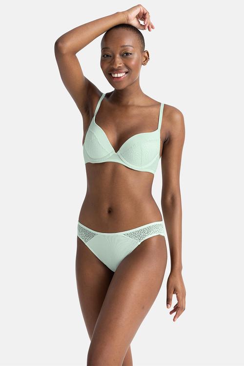 2 Pack Amora plunge - green/black