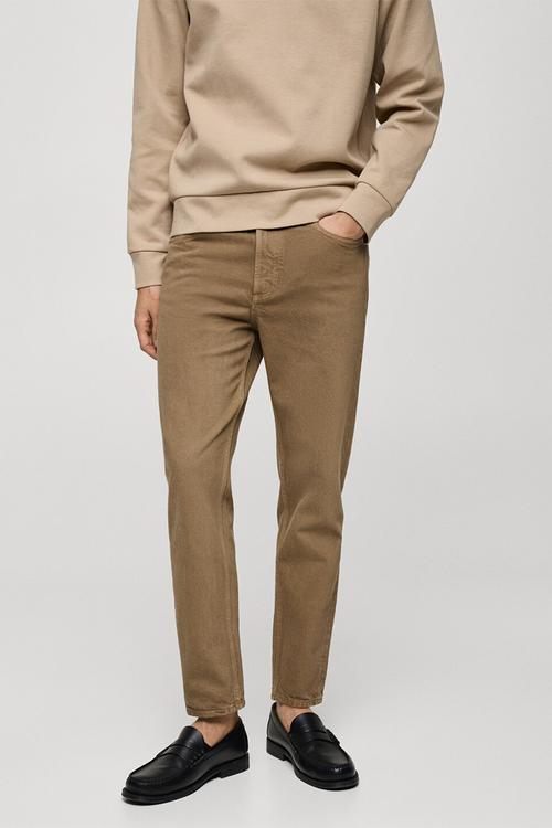 Jeans benc  - ligth-brown