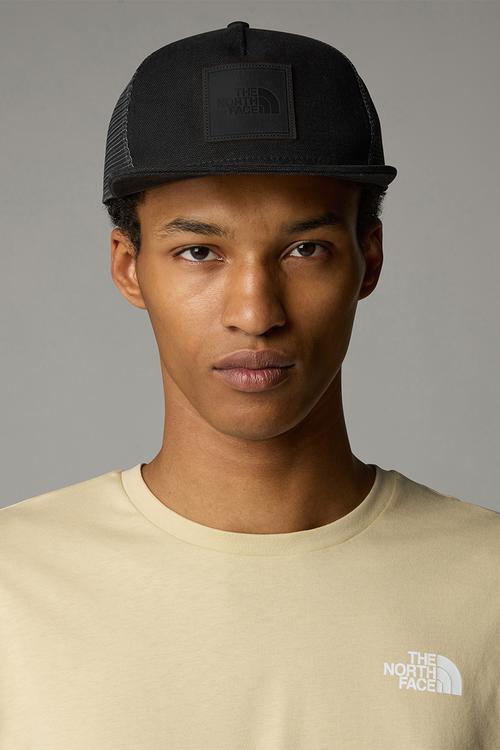 Half Dome Trucker - TNF Black-Leather Patch