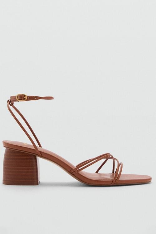 Lana1 heel - medium brown