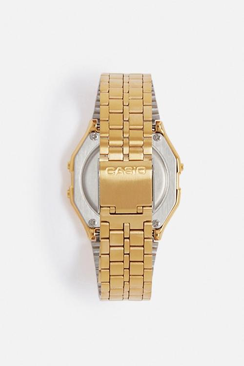 Digital Alarm chrono Retro Gold/Black