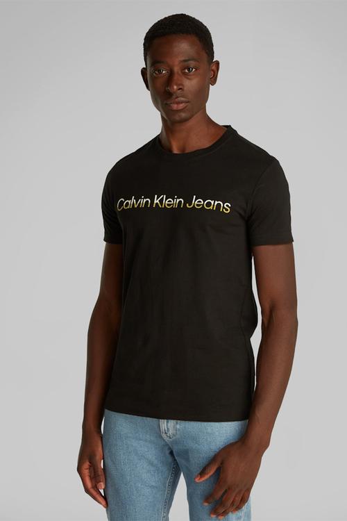 MIXED INSTITUTIONAL LOGO TEE - Ck Black