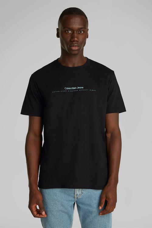 Minimal logo tee - ck black