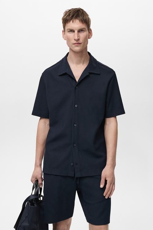 Polo shirt perec - navy