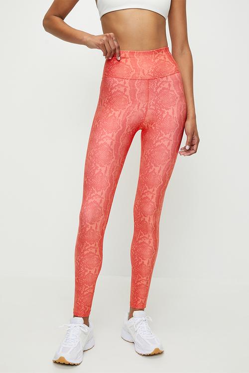 Id Train Aop Tight - Sunset Coral