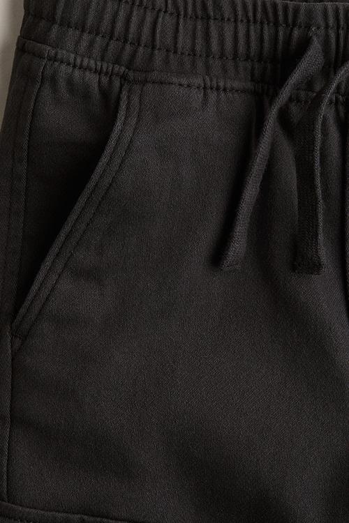 Cargo joggers - black