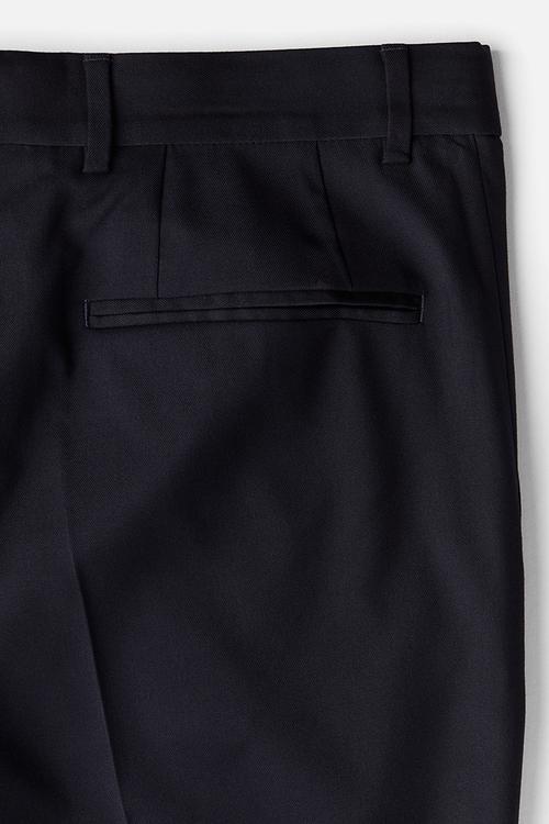 Slim fit suit trousers - navy blue