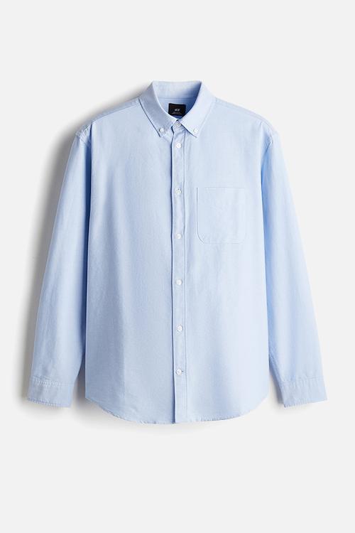 Regular fit oxford shirt - light blue