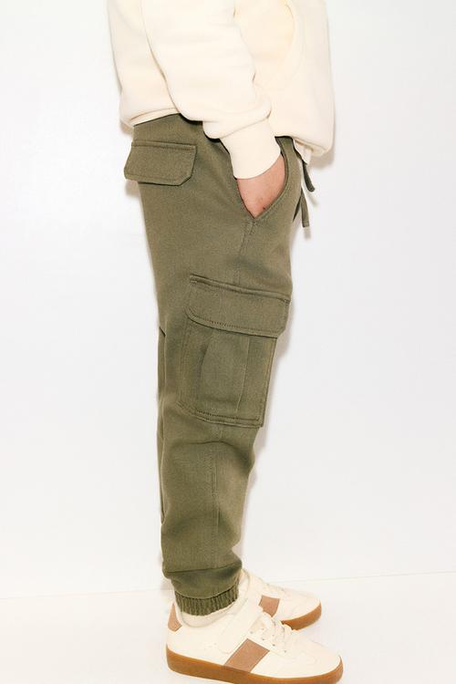 Cargo joggers - dark khaki green