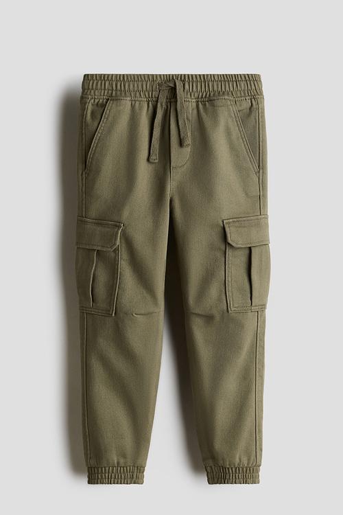 Cargo joggers - dark khaki green