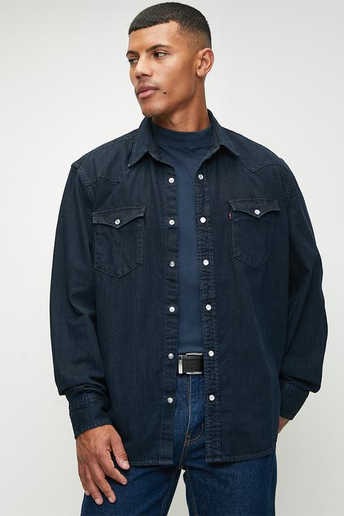 Classic western standard - webster blue blk overdye