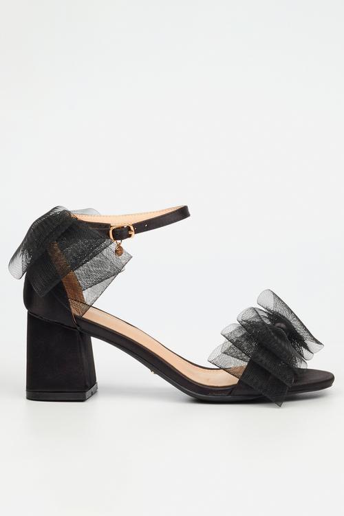 Bardot 5 heel - black