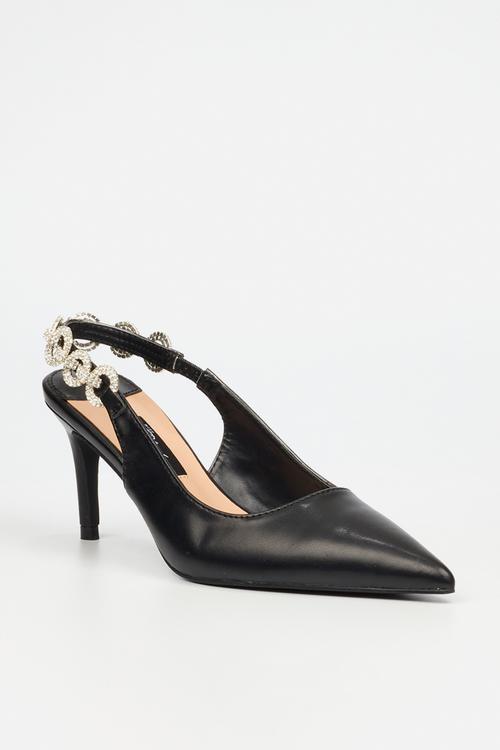 Nola 1 heel - black