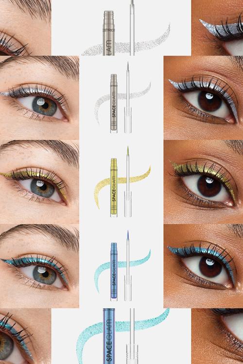 Space Glam Liquid Effect Eyeliner 010 - Moonstone Metallic